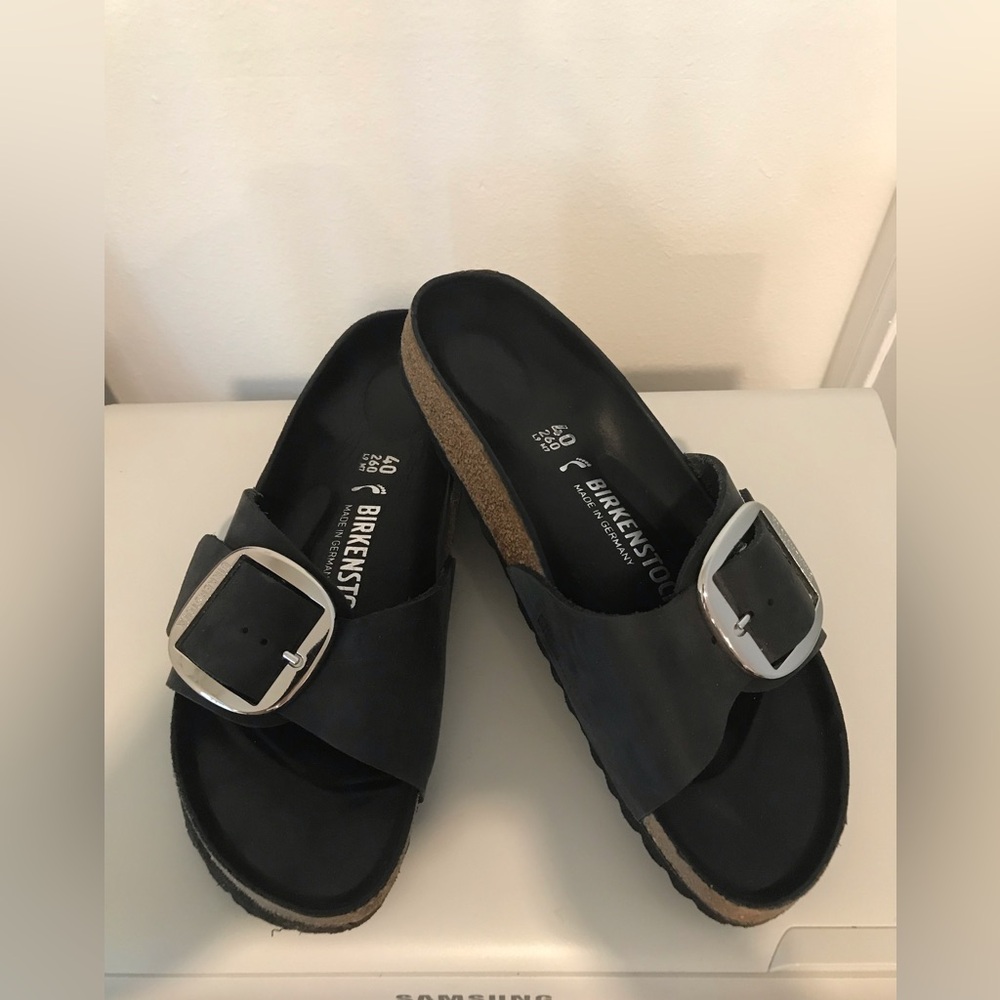 Birkenstock Madrid Big Buckle sandals SZ 9-9.5 - Picture 11 of 12